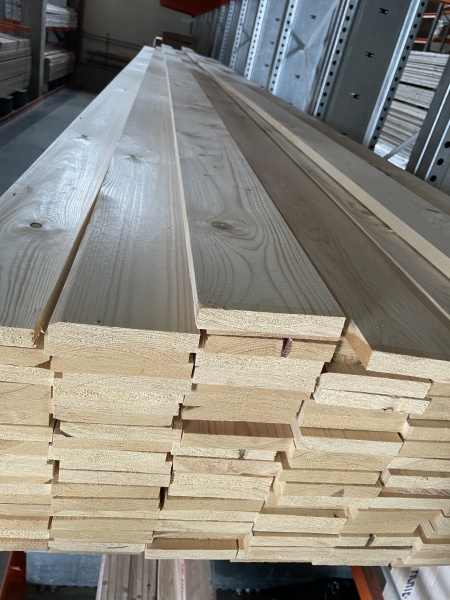 Доска сухая строганная 20х150х6000