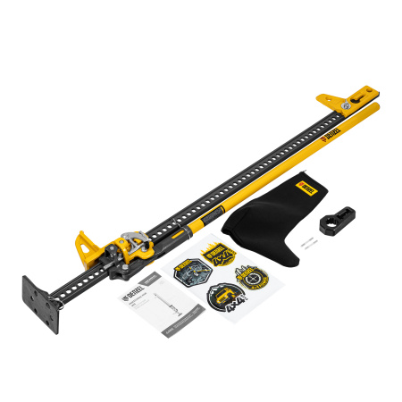 Домкрат реечный профессиональный, 3,5 т, 115-1340 мм, High Jack Denzel цена