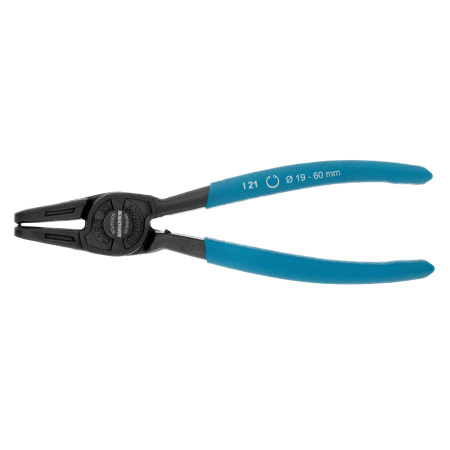 Съемник, 165 мм, для внутренних стопорных колец (19-60 мм) изогнутые губки (сжим) Gross