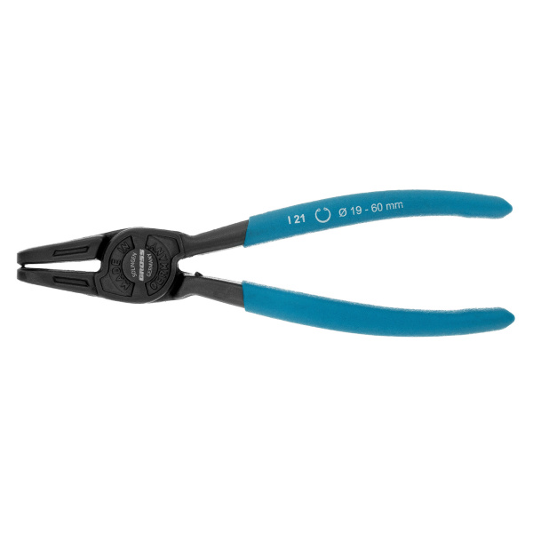 Съемник, 165 мм, для внутренних стопорных колец (19-60 мм) изогнутые губки (сжим) Gross