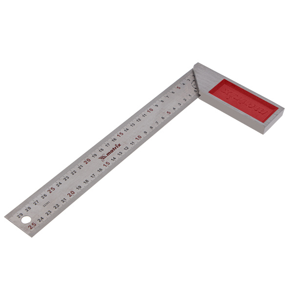 Угольник стальной, 300 мм, градуировка Matrix цена