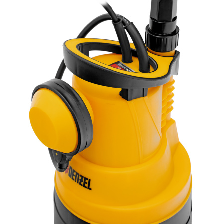 Дренажный насос для чистой воды DPB400, 400 Вт, подъем 11 м, 5500 л/ч Denzel