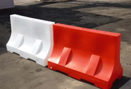 Блoк дopoжный вoдoнaливнoй 1,2м (красный)