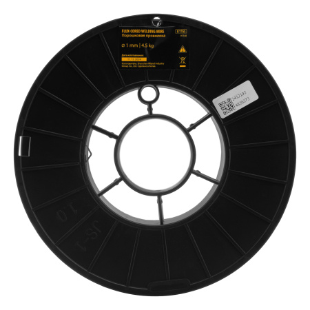 Порошковая проволока Е71TGS, диам. 1 мм, 4,5 кг, диам. катушки D200 Denzel