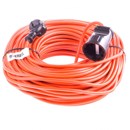 Удлинитель-шнур силовой, 50 м, 1 розетка, 10 A, серия УХ10 Denzel цена