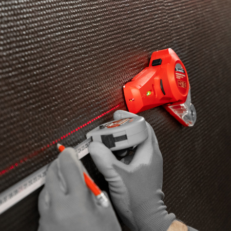 Лазерный уровень с приспособлением для сверления и пылесборником Matrix цена