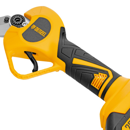 Секатор аккумуляторный, бесщет., CP-40BL, Li-Ion, 20 В, лезвия SK5 Denzel цена