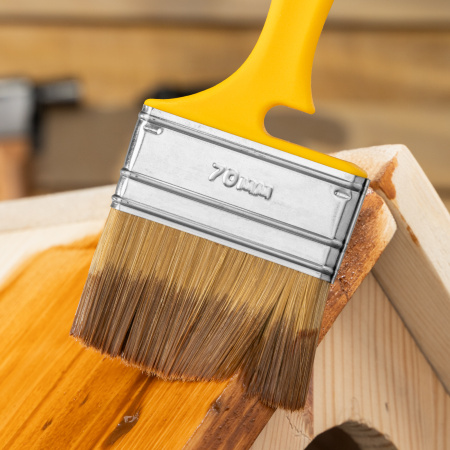 Кисть флейцевая "Лаки" Color Line 70 х 12 мм Matrix цена