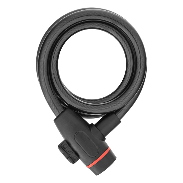 Замок тросовый универсальный с держателем, 12 х 1200 мм Matrix цена