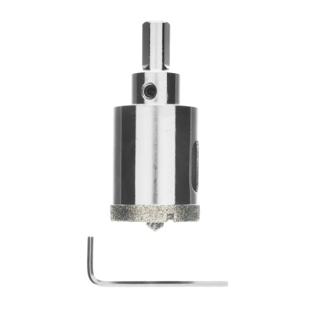 Сверло алмазное по керамограниту, 32 х 67 мм, трехгранный хвостовик Matrix