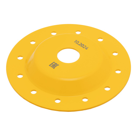 Чашка твёрдосплавная зачистная,125 мм, Плоская, крупное зерно #8// Denzel