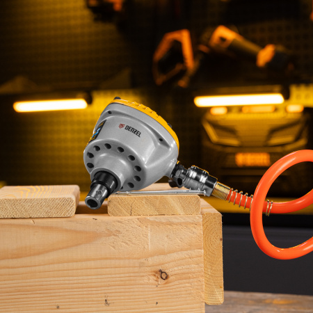 Пневматический молоток HP120 для одиночных гвоздей до 120 мм// Denzel цена