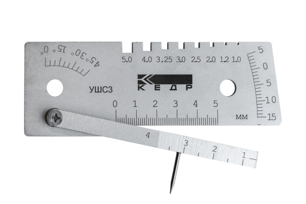 КЕДР Шаблон сварщика  КЕДР УШС-3 с калибровкой