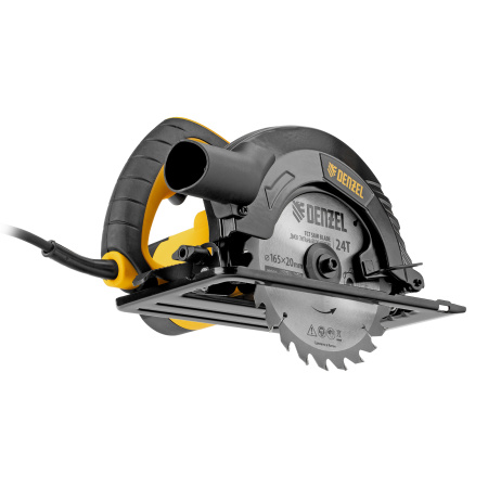 Пила циркулярная CSD-165, 1400 Вт, 165 мм Denzel