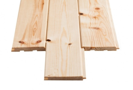 Вагонка штиль 12.5х110х6000 мм сорт БС Хвоя 0.66м2