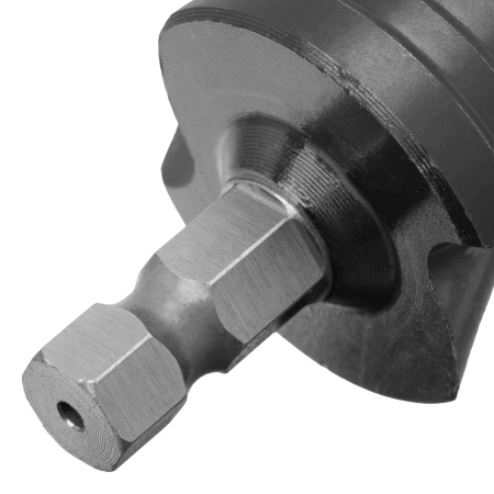 Сверло ступенчатое, 9-12-15-18-21-24-27-30-33-36 мм, Р6М5, 6-гр. хвостовик Denzel