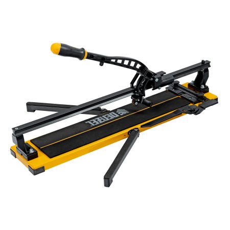 Плиткорез рельсовый 600х16мм, каретка на подш., стальная станина, усил. рукоятка-пенал Denzel цена