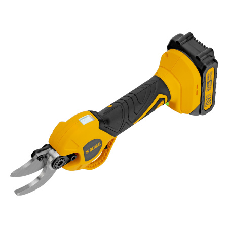 Секатор аккумуляторный, бесщет., CP-30BL, Li-Ion, 20 В, лезвия SK5 // Denzel цена