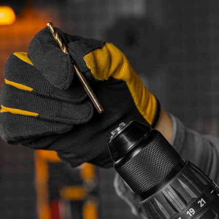 Сверло по металлу, 4,5 мм, HSS Co-8%// Denzel