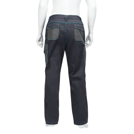 Брюки профессиональные рабочие, 97% хлопок 3% спандекс, XXXL Gross