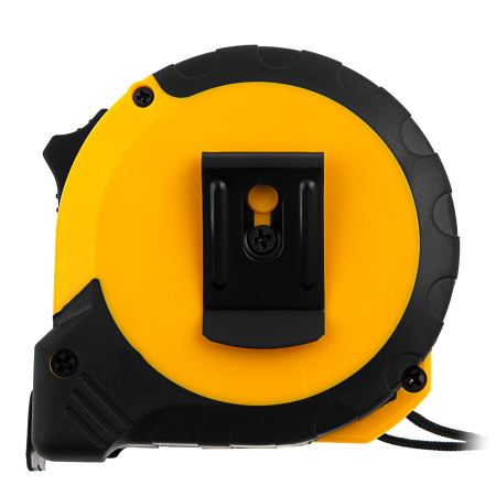 Рулетка 8м х 25мм, двухкомп. корпус, кнопка-пауза Denzel цена