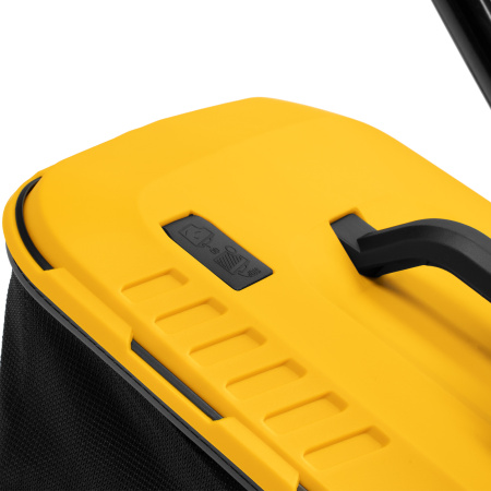 Газонокосилка электрическая GMC-1800, шир. 38см, 1800 Вт, 6 уров., травосб. 35 л Denzel цена