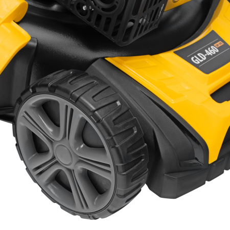 Газонокосилка бензиновая GLD-460SP-VE, 146 см3, шир. 46см, привод, вариатор, эл.старт, 60 л Denzel цена