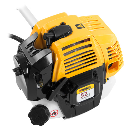 Триммер бензиновый DR-52S, 52 см3, разъемная штанга, состоит из 2 частей Denzel цена