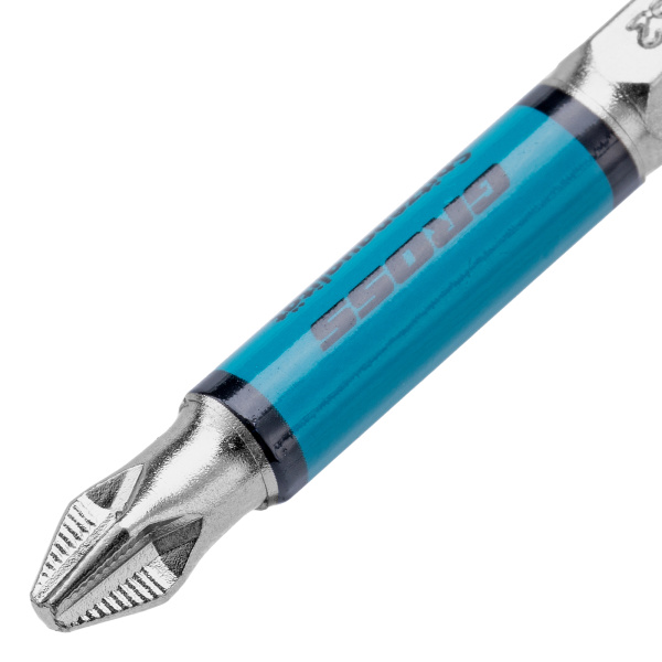 Бита PH2х60мм, сталь S2, кругл., 10 шт. Gross