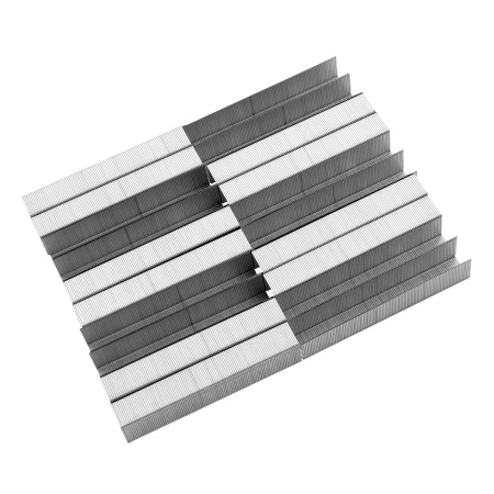 Скобы, 14 мм, для мебельного степлера, тип 53, 2000 шт. Denzel цена