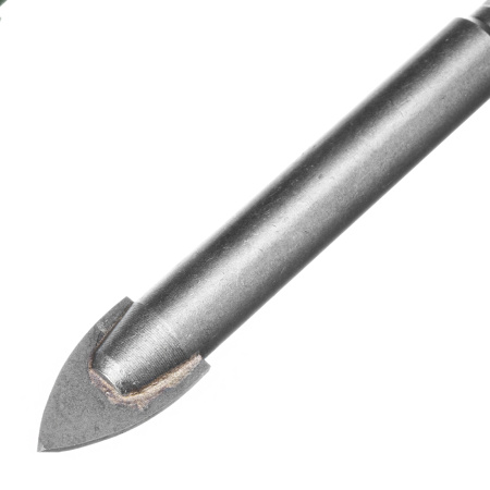 Сверло по керамической плитке и стеклу, 12 мм, шестигранный хвостовик Matrix