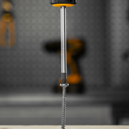 Отвертка PZ1x75 мм, CrV, трехкомпонентная рукоятка Denzel