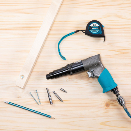 Шуруповерт пневматический G208, 1/4, 17Нм, 700 об/мин Gross цена