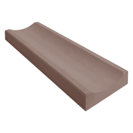 Водосток бетонный тротуарный 500х160х50 коричневый цена