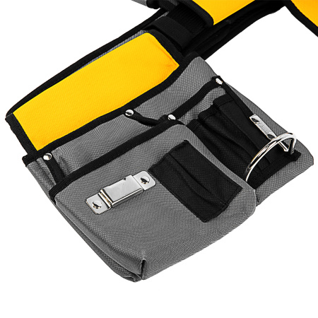 Пояс монтажника, сумки поясные, кобура для шуруповерта Denzel цена