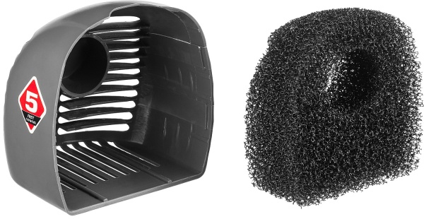 Насос фонтанный, ЗУБР ЗНФЧ-33-2.5, для чистой воды, напор 2,5 м, насадки: колокольчик, гейзер, каскад, 50 Вт, 33 л/мин ЗНФЧ-33-2.5