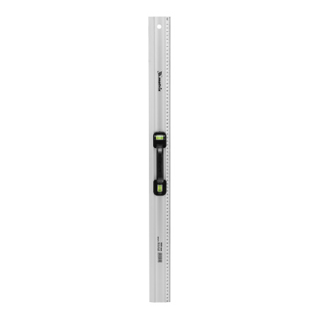 Линейка-уровень, 800 мм, металлическая, пластмассовая ручка 2 глазка Matrix цена