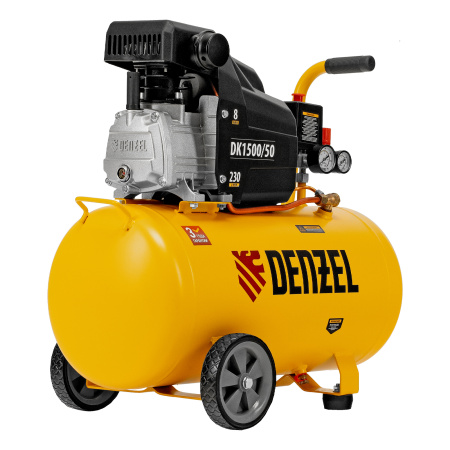 Компрессор воздушный DK1500/50, Х-PRO 1.5 кВт, 230 л/мин, 50 л Denzel