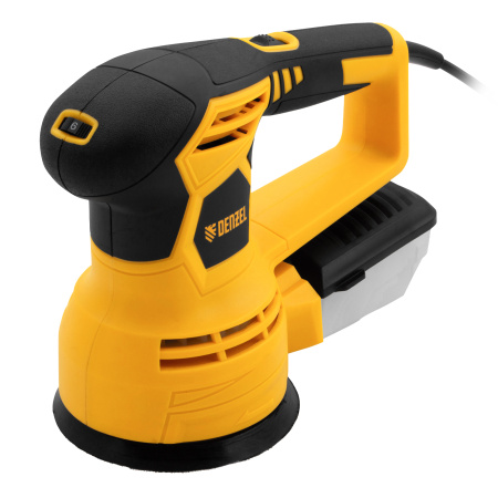 Машина шлифовальная эксцентриковая OS-125, 450 Вт, 6000-12000 об/мин Denzel цена