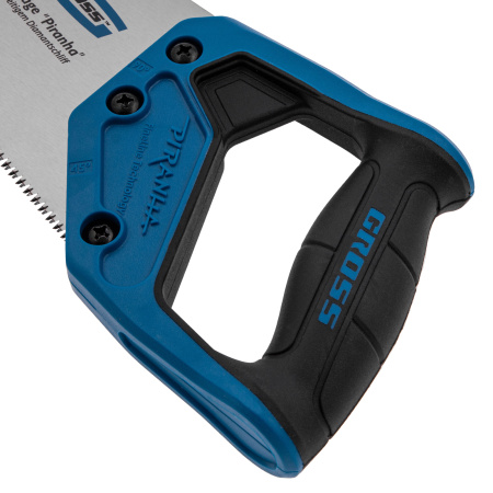 Ножовка по дереву "PIRANHA", 300 мм, 11 TPI, 3D-зуб, двухкомпонентная рукоятка Gross цена