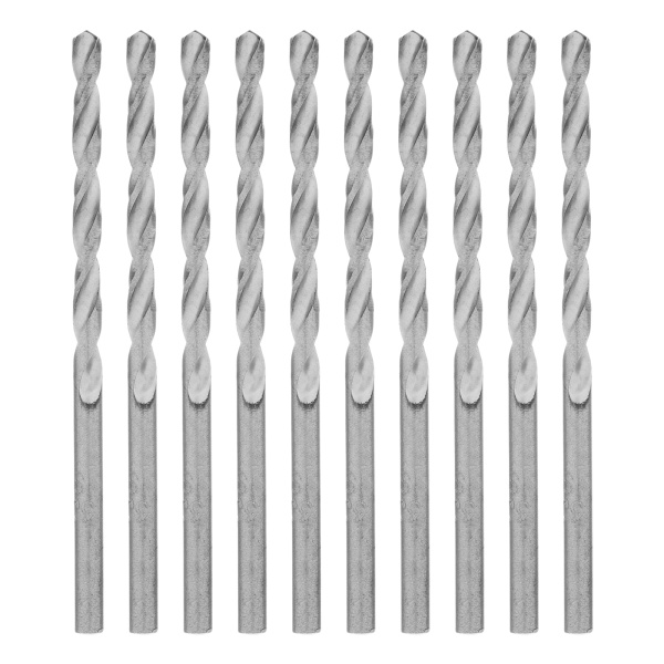 Сверло по металлу, 3,3 мм, полированное, HSS, 10 шт, цилиндрический хвостовик Matrix