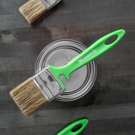 Кисть флейцевая "Работы по дереву" Color Line 50 х 12 мм Matrix цена