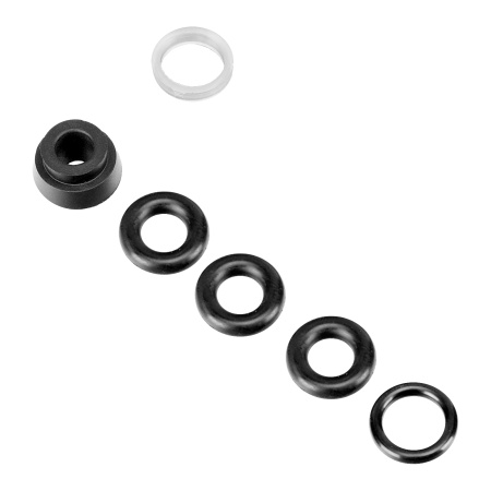 Домкрат гидравлический подкатной с фиксатором, 2,5 т, 85-385 мм Denzel цена