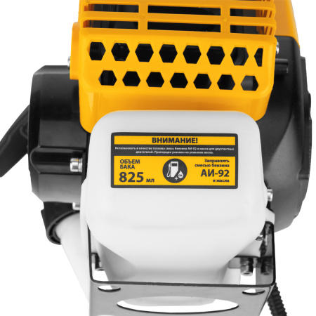 Триммер бензиновый DTS-33S, 33 см3, разъемная штанга, состоит из 2 частей Denzel цена