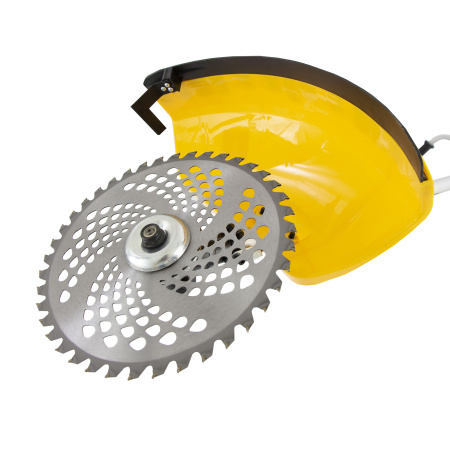 Триммер бензиновый DTL-43S, 43 см3, разъемная штанга, состоит из 2 частей Denzel цена