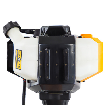 Триммер бензиновый DR-52, 52 см3, неразъемная штанга, состоит из 2 частей Denzel цена