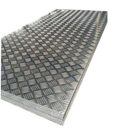 Лист алюминиевый рифленый 1,5х1200х3000 мм Квинтет