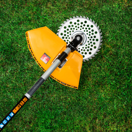 Диск для триммера, 230 х 25.4 мм, толщина 1.3 мм, 40 зубьев Denzel цена