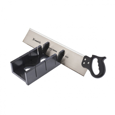 Стусло пластмассовое, 300 х 100 мм, пила, 500 мм Matrix цена