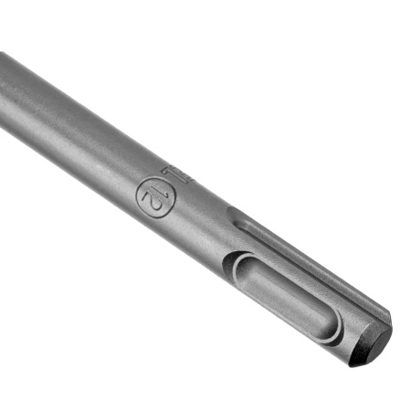 Бур по бетону, двойная спираль, три пылеотводящие кромки, 12 x 460 мм DENZEL